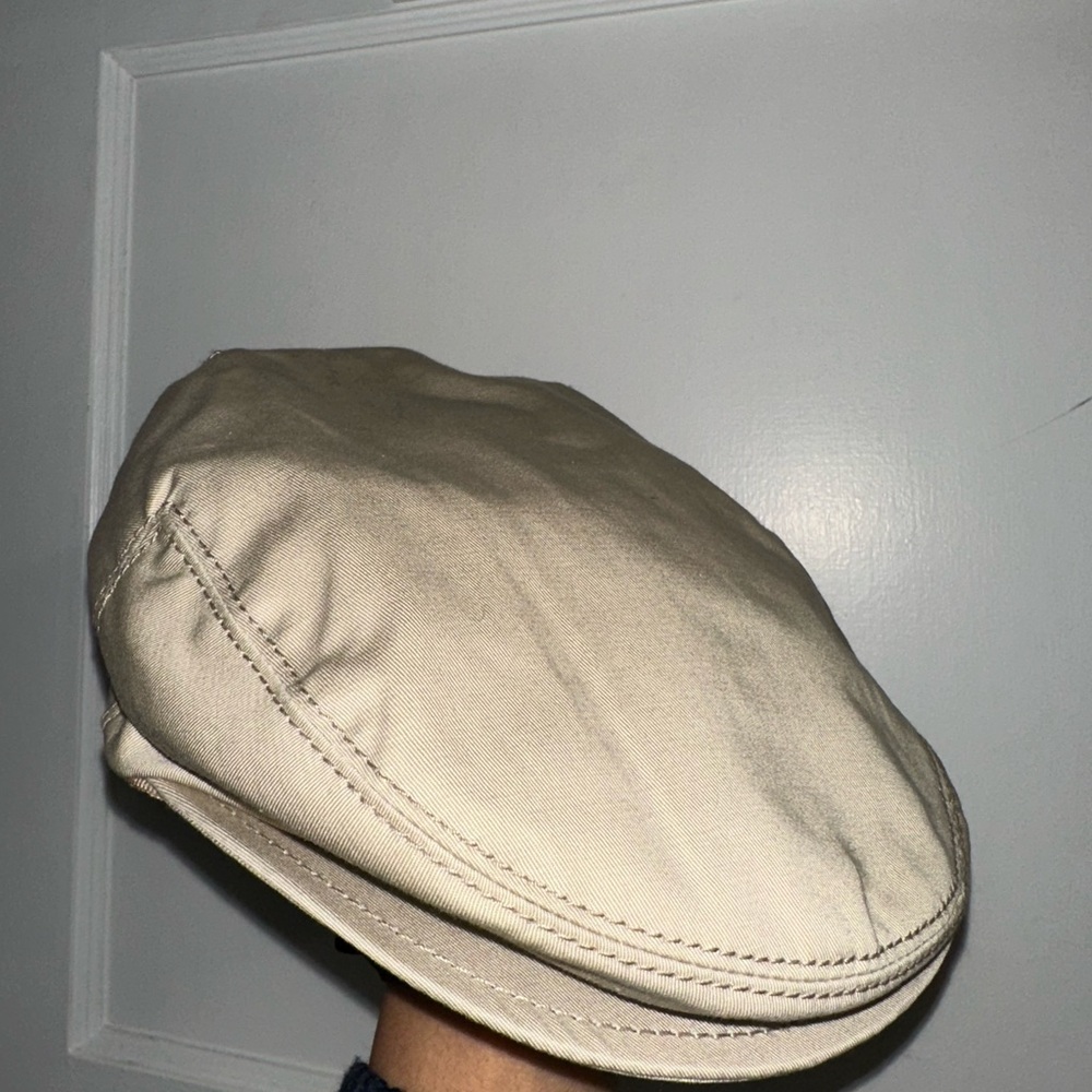 Prada Classic Tan Flat Cap - Picture 3 of 16